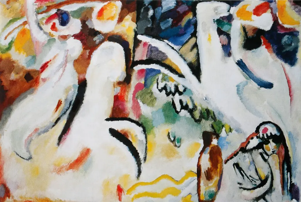 Eastern Suite (Arabs III), by Wassily Kandinsky