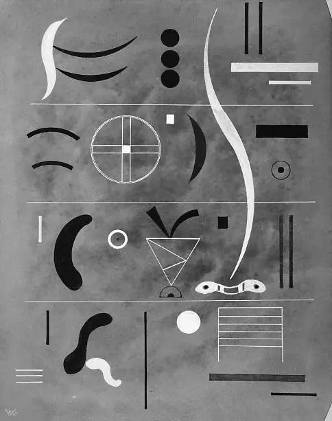 Four Parts, by Wassily Kandinsky