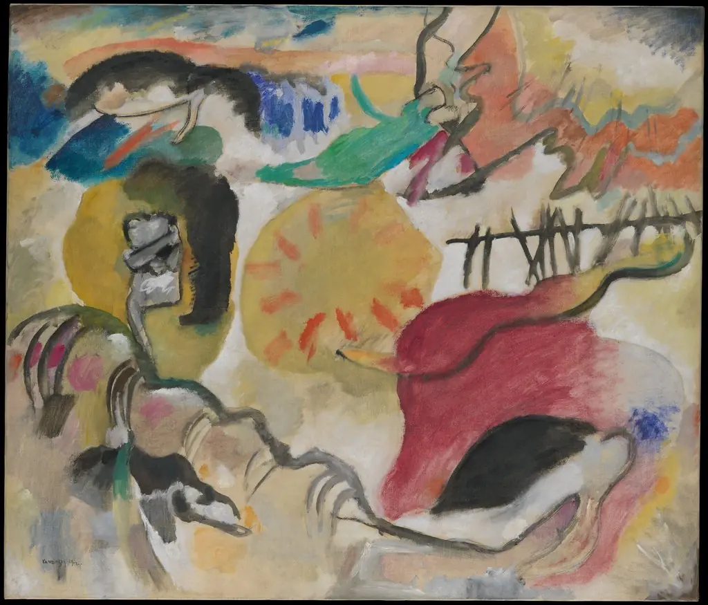 Improvisation 27 (Garden of Love II), by Wassily Kandinsky