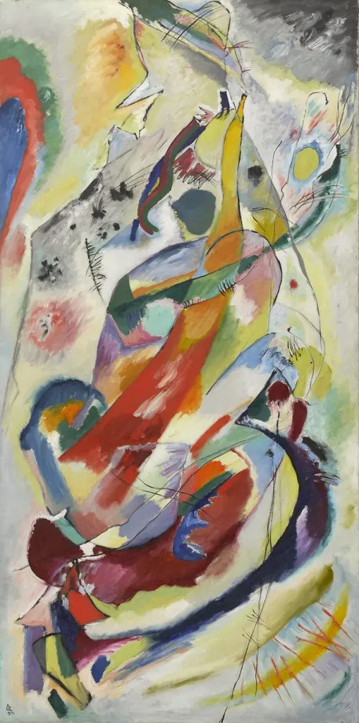 Panel for Edwin R. Campbell No. 1, by Wassily Kandinsky