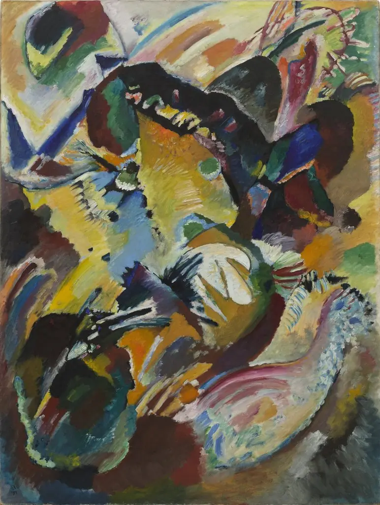 Panel for Edwin R. Campbell No. 2, by Wassily Kandinsky