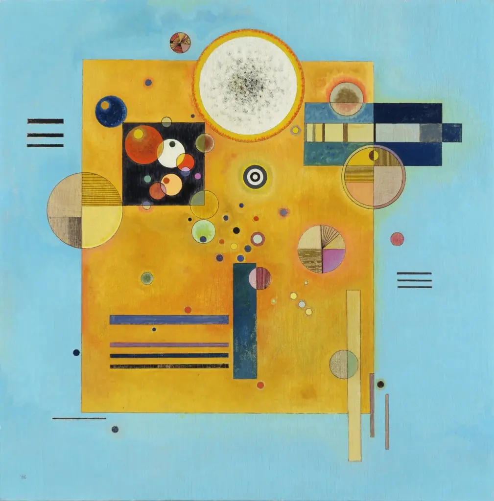 Soft Pressure, by Wassily Kandinsky