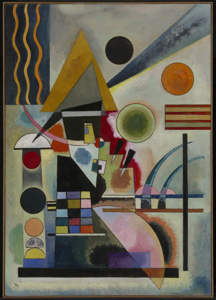 Swinging, by Wassily Kandinsky