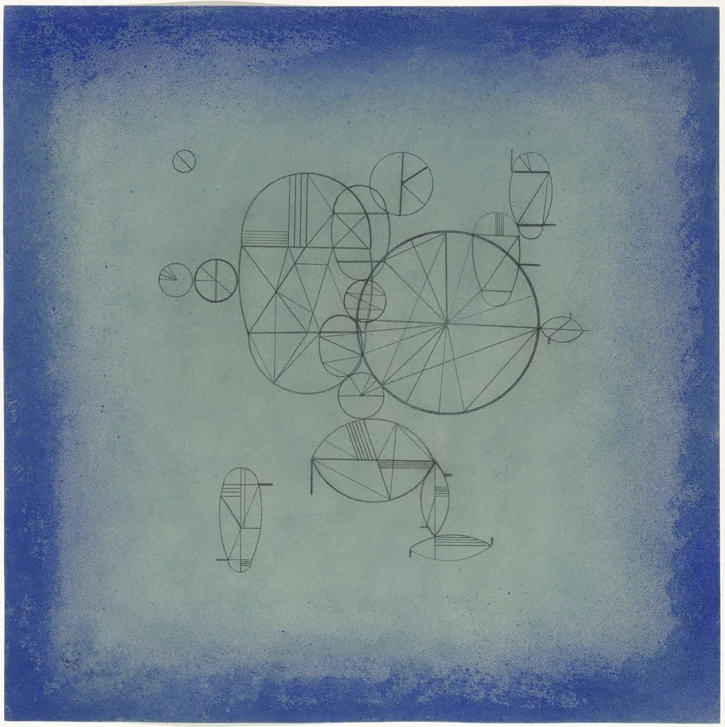 Untitled, by Wassily Kandinsky, watercolor, 1933