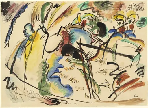 Untitled, by Wassily Kandinsky