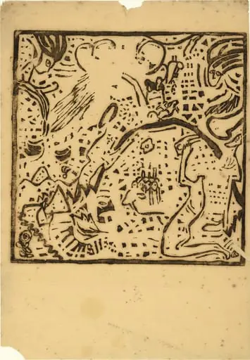 Untitled, by Wassily Kandinsky