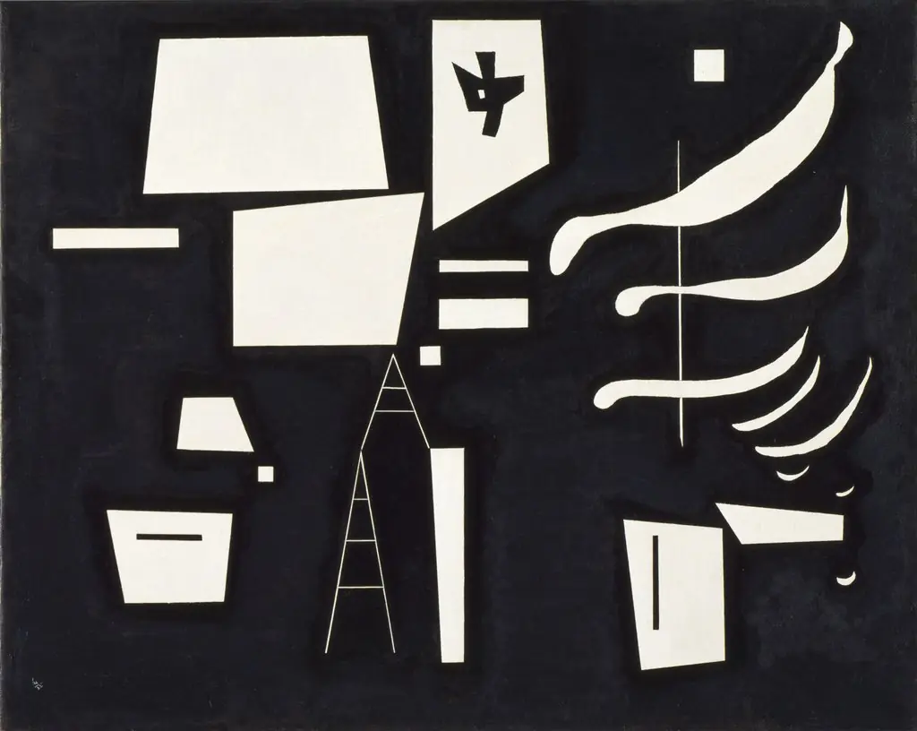 White - Soft and Hard, by Wassily Kandinsky