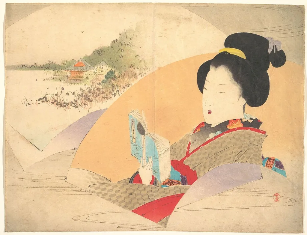 Untitled, by Watanabe Seitei, ink, 1906