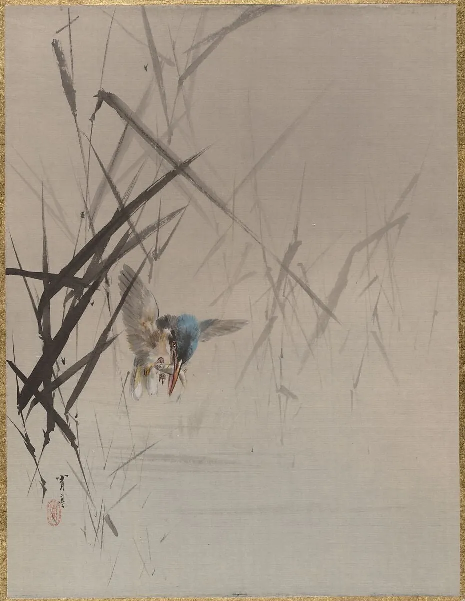 Untitled, by Watanabe Seitei, ink, 1887