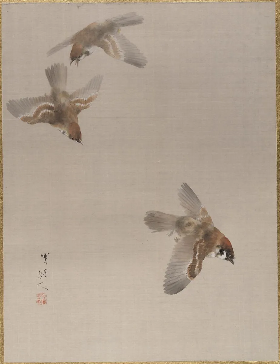 Untitled, by Watanabe Seitei, ink, 1887