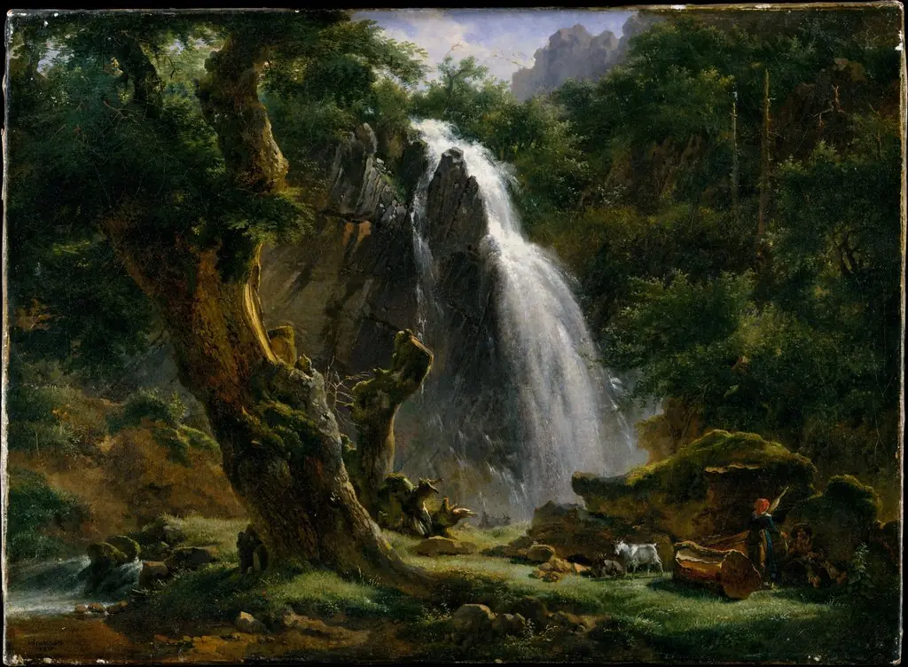 Waterfall at Mont-Dore