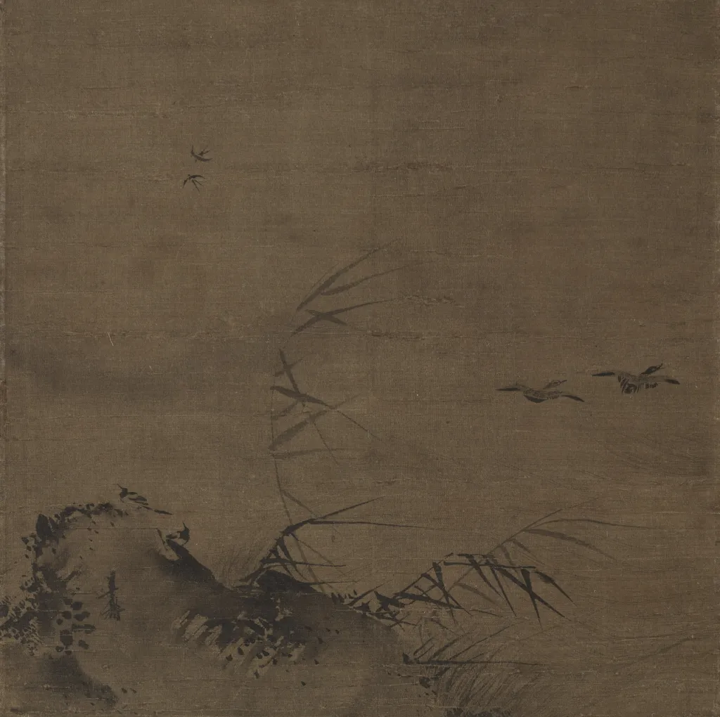 Waterfowl and Reeds, unspecified, 1212