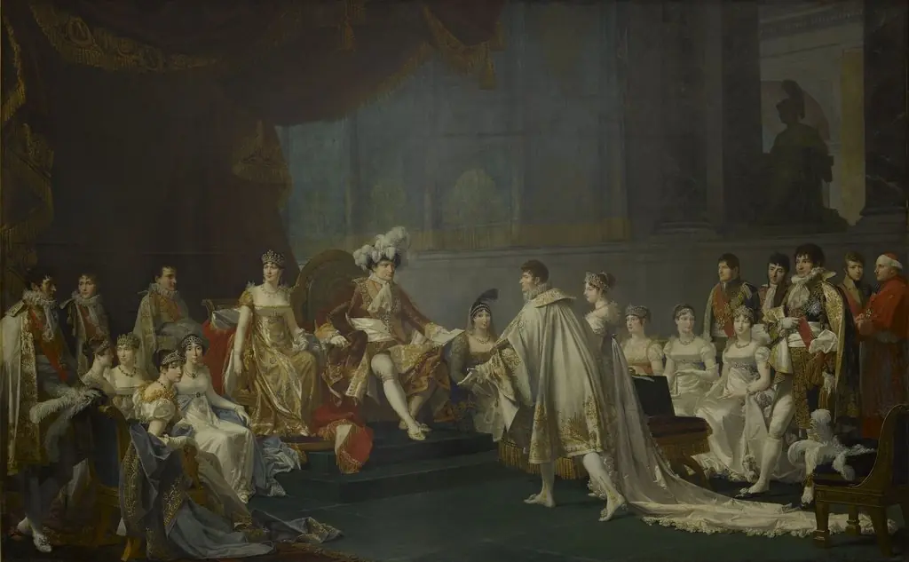 Wedding of Prince Jérôme Bonaparte and Princess Frédérique-Catherine of Wurtemberg, August 22, 1807