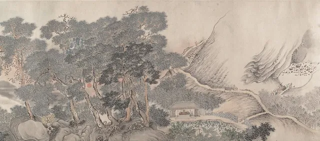 明   魏之克(魏克)   四時倣古山水圖   卷|Landscape of the four seasons in the styles of old masters
