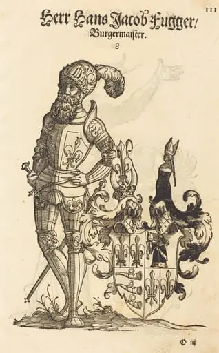 Page from Geschlechter Buch - Ausberg, by Weiditz, II, Hans