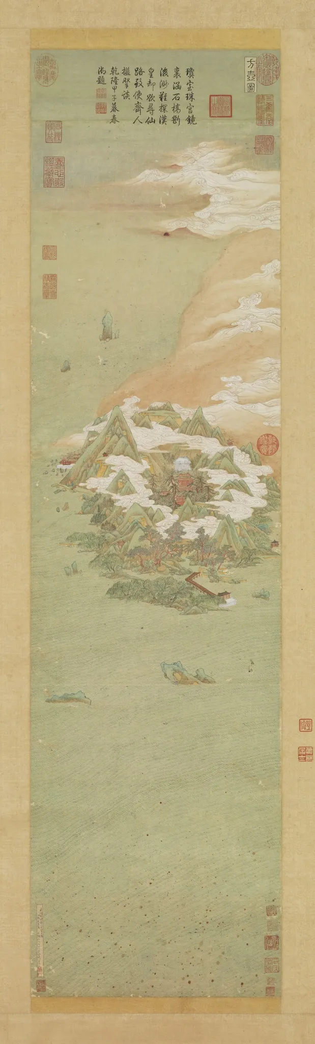 Fang-hu Mountain, by Wen Boren, unspecified, 1563
