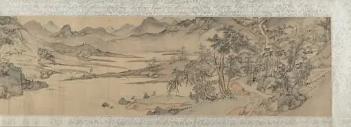 明 佚名 傳文伯仁 山水圖 卷|Landscape, by Wen Boren