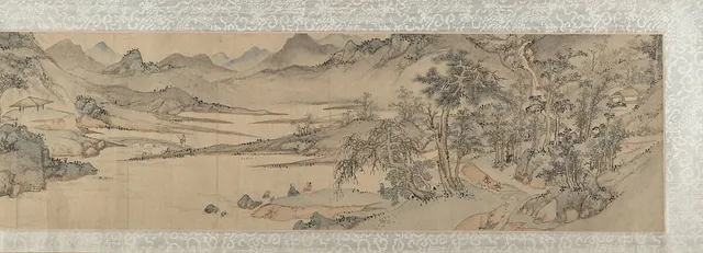 明   佚名   傳文伯仁   山水圖   卷|Landscape