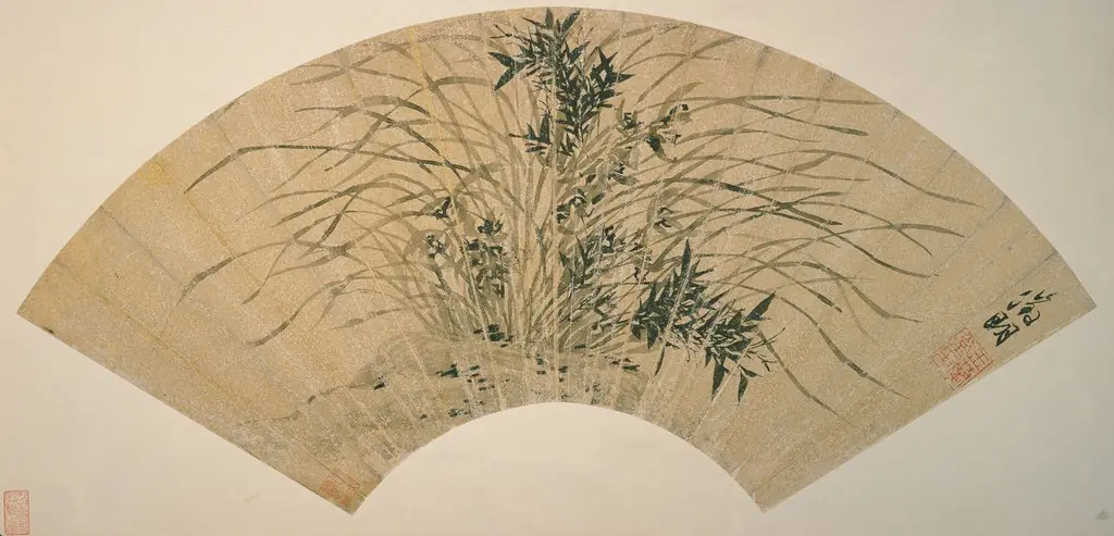 Orchids and Bamboo, by Wen Zhengming