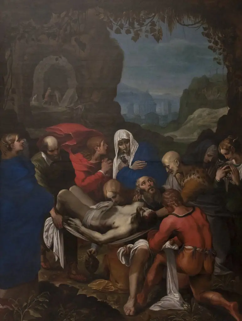 The entombment, by Wenceslas Cobergher