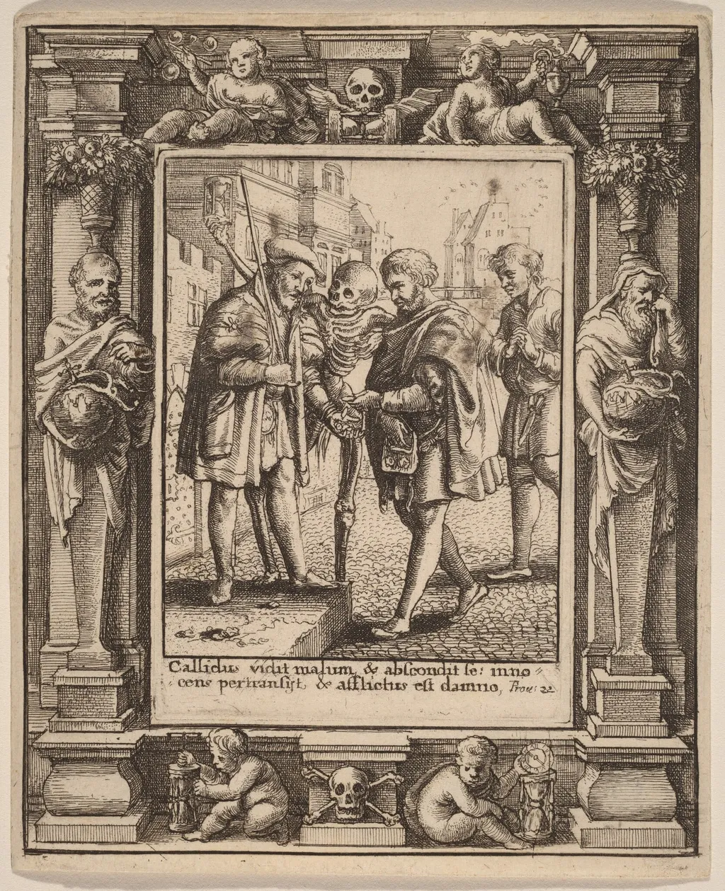 Advocate, by Wenceslaus Hollar, ink, 1651