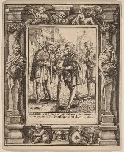 Advocate, by Wenceslaus Hollar