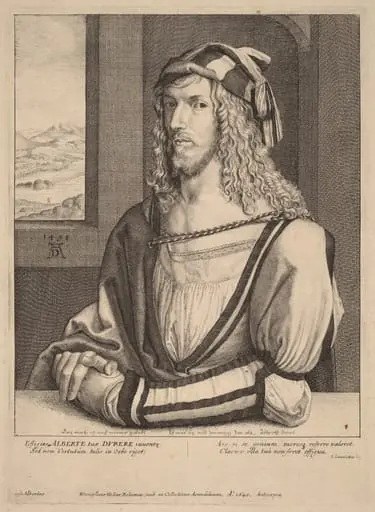 Albrecht Durer, by Wenceslaus Hollar