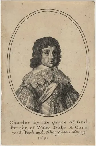 Charles II as Prince of Wales, by Wenceslaus Hollar