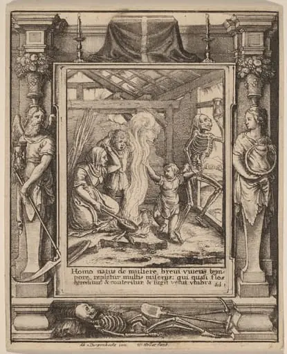 Child, by Wenceslaus Hollar