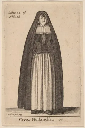 Cives Hollandica, by Wenceslaus Hollar