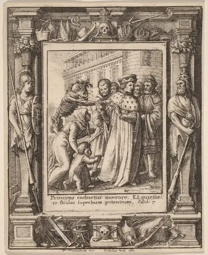 Duke, by Wenceslaus Hollar
