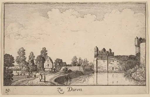 Duren, by Wenceslaus Hollar