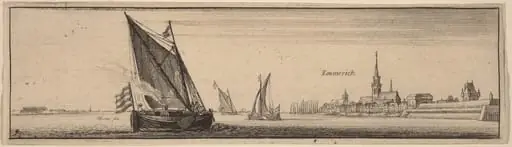Emmerich, by Wenceslaus Hollar