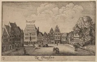 Frankfort, by Wenceslaus Hollar, 1635
