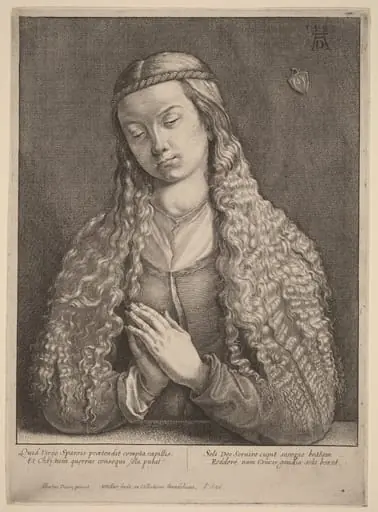 Katharine Furlegerin, by Wenceslaus Hollar