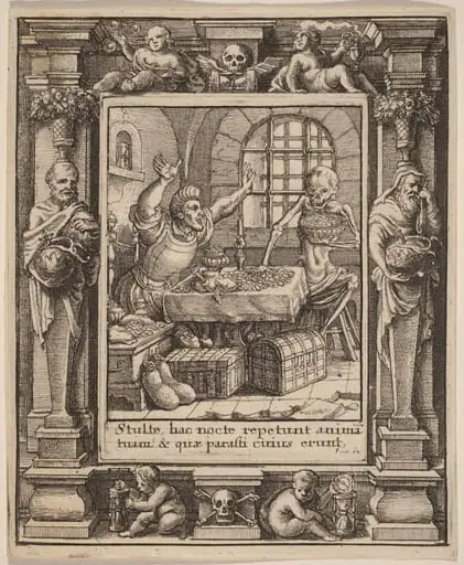Miser, by Wenceslaus Hollar