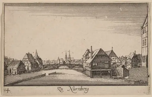 Nuremberg, by Wenceslaus Hollar