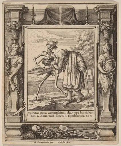 Old Man, by Wenceslaus Hollar