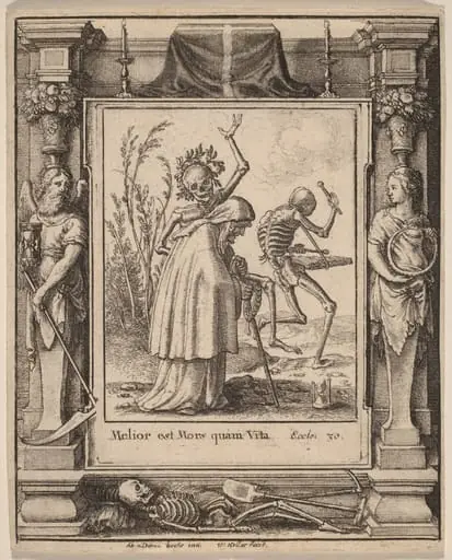 Old Woman, by Wenceslaus Hollar