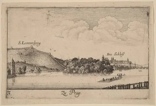 Prague, by Wenceslaus Hollar