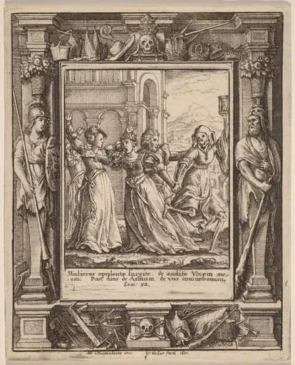 Queen, by Wenceslaus Hollar