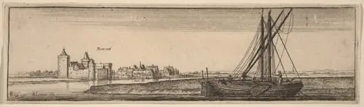 Roerort, by Wenceslaus Hollar