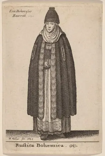 Rustica Bohemica, by Wenceslaus Hollar