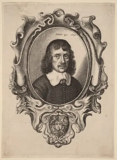 Self-Portrait, by Wenceslaus Hollar