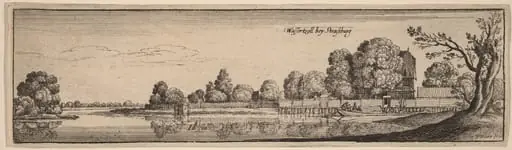 Strasbourg: A Toll House, by Wenceslaus Hollar