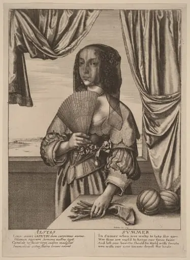Summer, by Wenceslaus Hollar
