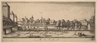 Summer: The Bathing Place, by Wenceslaus Hollar, 1628
