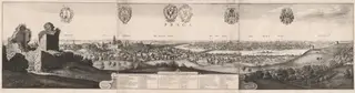 The Great View of Prague, by Wenceslaus Hollar, 1649