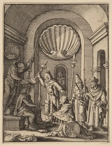 The Mocking, by Wenceslaus Hollar