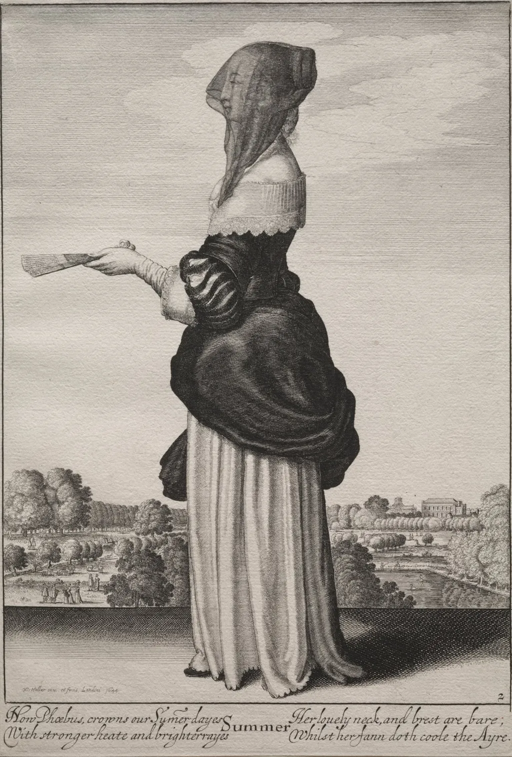 The Seasons: Summer, by Wenceslaus Hollar, 1644